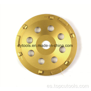 PCD Cup Cup Wheel Diamond Tools Disc para eliminación de pisos epoxi